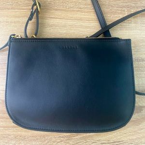 Lo & Sons Waverley 2 Bag in Black Nappa Leather